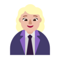 Woman Office Worker Emoji Windows