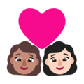 Couple With Heart Woman Woman Emoji Windows