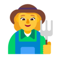 Woman Farmer Emoji Windows