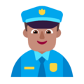 Man Police Officer Emoji Windows