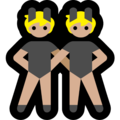 People With Bunny Ears Emoji Windows