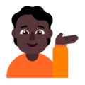 Person Tipping Hand Emoji Windows
