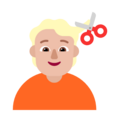 Person Getting Haircut Emoji Windows