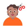Person Getting Haircut Emoji Windows
