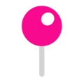 Round Pushpin Emoji Windows