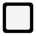 Black Square Button Emoji Windows