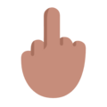 Middle Finger Emoji Windows