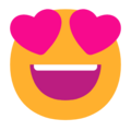 Smiling Face With Heart Eyes Emoji Windows
