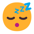 Sleeping Face Emoji Windows