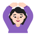 Woman Gesturing Ok Emoji Windows