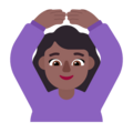 Woman Gesturing Ok Emoji Windows
