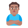 Man Pouting Emoji Windows