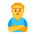Man Pouting Emoji Windows