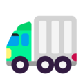 Articulated Lorry Emoji Windows