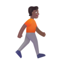 Person Walking Facing Right Emoji Windows
