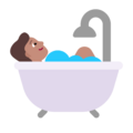 Person Taking Bath Emoji Windows