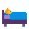 Person In Bed Emoji Windows