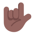 Love You Gesture Emoji Windows