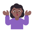 Woman Shrugging Emoji Windows