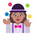 Woman Juggling Emoji Windows