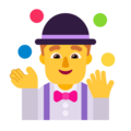 Man Juggling Emoji Windows