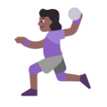 Woman Playing Handball Emoji Windows