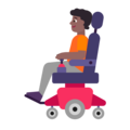 Person In Motorized Wheelchair Emoji Windows