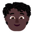 Person Curly Hair Emoji Windows