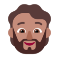 Person Beard Emoji Windows