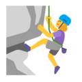 Woman Climbing Emoji Windows