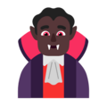 Man Vampire Emoji Windows