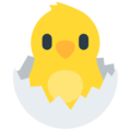Hatching Chick Emoji Mozilla