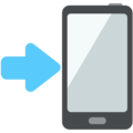 Mobile Phone With Arrow Emoji Mozilla