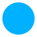 Large Blue Circle Emoji Mozilla