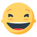 Grinning Squinting Face Emoji Mozilla