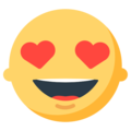 Smiling Face With Heart Eyes Emoji Mozilla