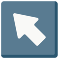 Up Left Arrow Emoji Mozilla
