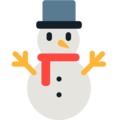 Snowman Without Snow Emoji Mozilla