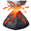 Volcano Emoji Samsung