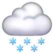 Cloud With Snow Emoji Samsung