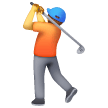Person Golfing Emoji Samsung