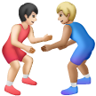 Men Wrestling Emoji Samsung