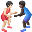 Men Wrestling Emoji Samsung