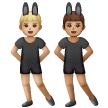 Men With Bunny Ears Emoji Samsung