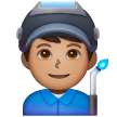 Man Factory Worker Emoji Samsung