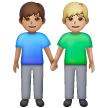 Men Holding Hands Emoji Samsung