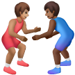 Men Wrestling Emoji Samsung