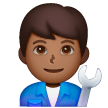 Man Mechanic Emoji Samsung
