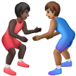 Men Wrestling Emoji Samsung