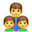 Family Man Boy Boy Emoji Samsung